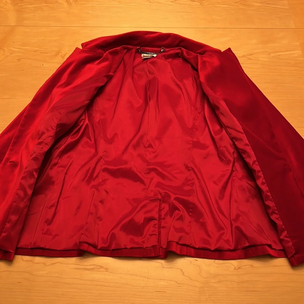 Cache Red Blazer - Picture 11 of 16